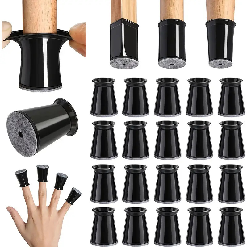 Sit Up Bar Floor - 24pcs Extra Small Chair Leg Floor