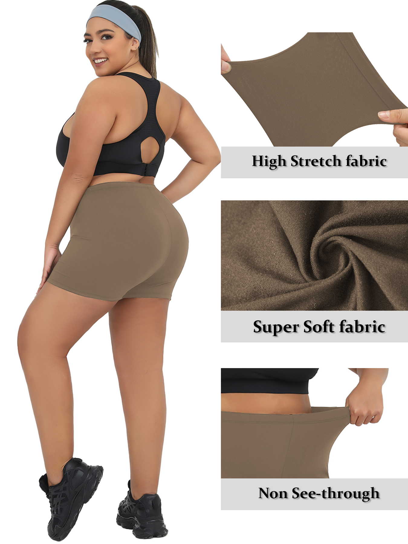 Plus Size Women's High Elastic – Yoga Fitness Plus recenzja i cena