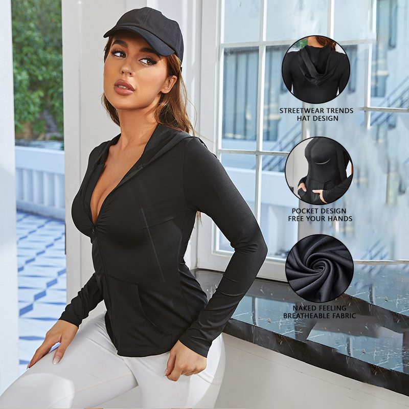 Women's black Close fitting Br – Yoga & Fitness Center recenzja i cena