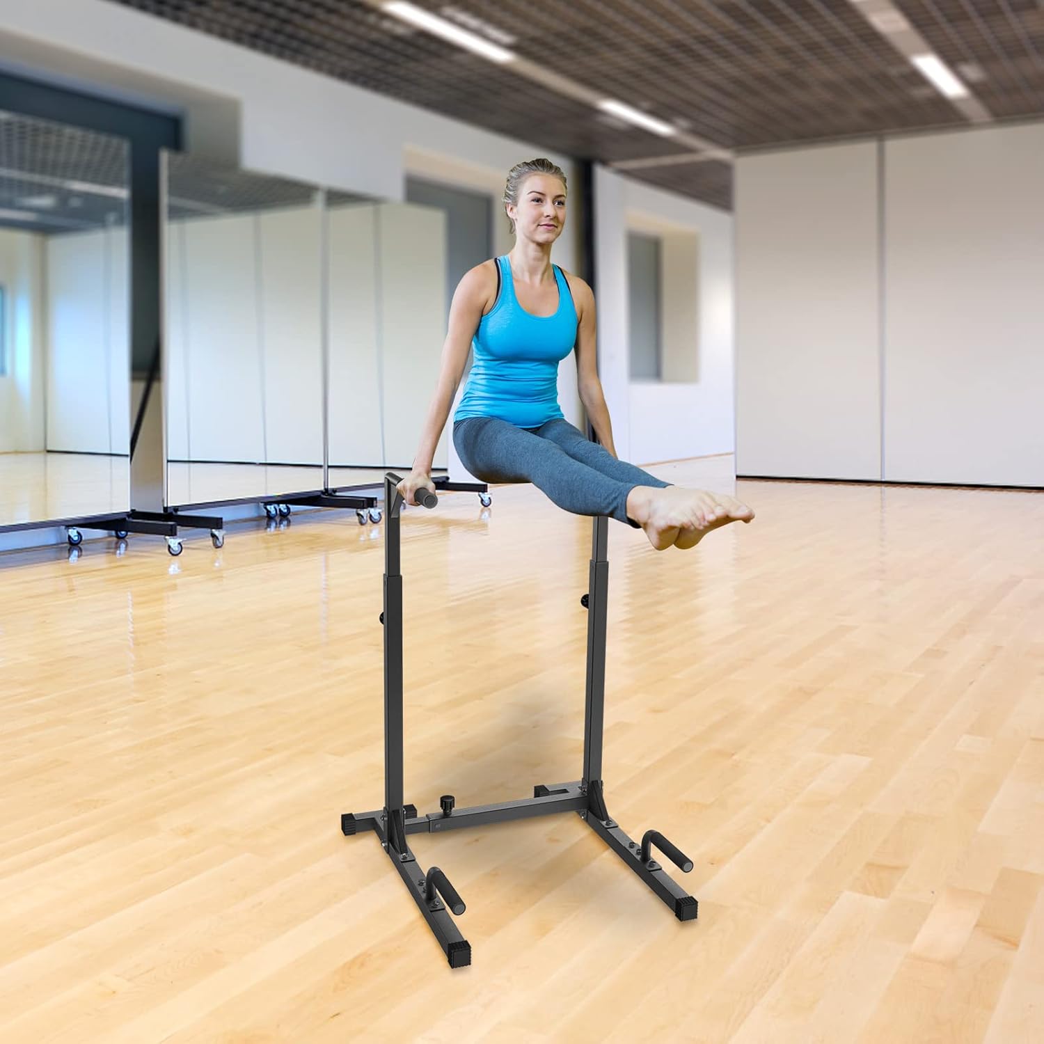 Home Gym Equipment Metal Push- – Dip Bar Parallel recenzja i cena