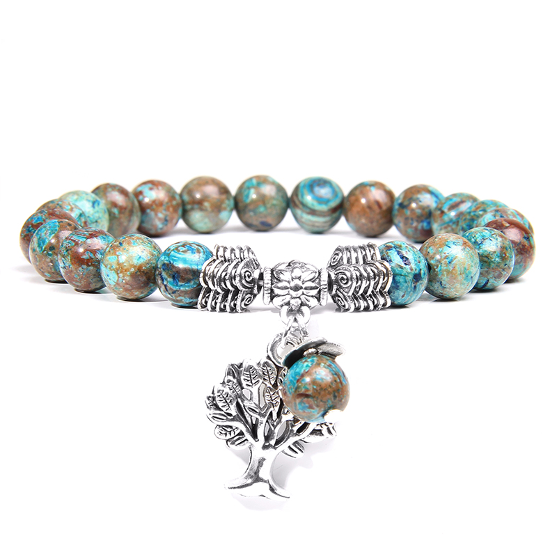 Women Bracelets Men Charm Natu – Yoga Health & Fitness Centre recenzja i cena
