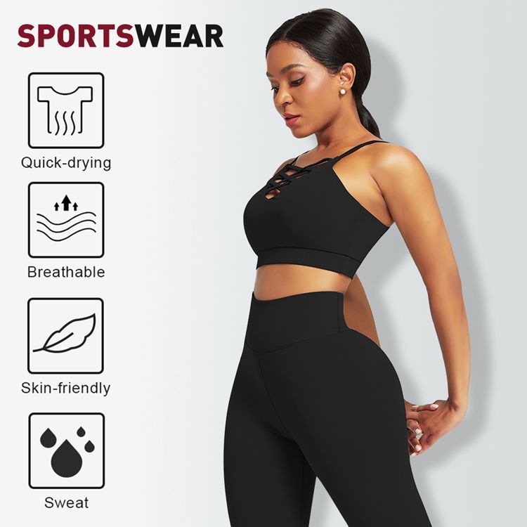 3 Pieces Women's Yoga Fitness  – Yoga & Fitness Center recenzja i cena