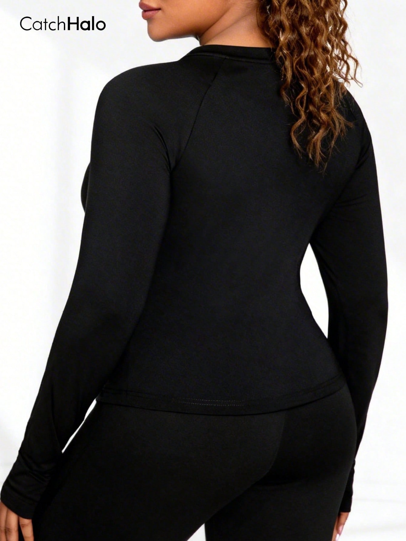 Women Plus Size Long Sleeve Yo – Yoga Fitness Plus recenzja i cena