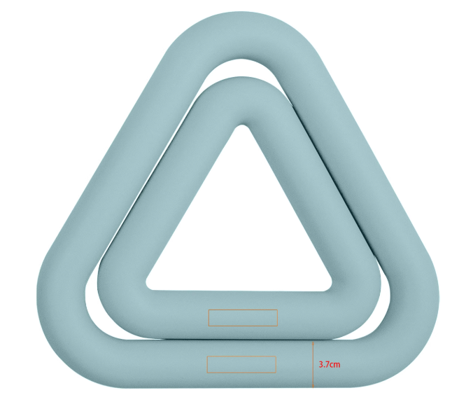 Triangle Iron Ring Yoga Weight – Yoga Fitness Training recenzja i cena
