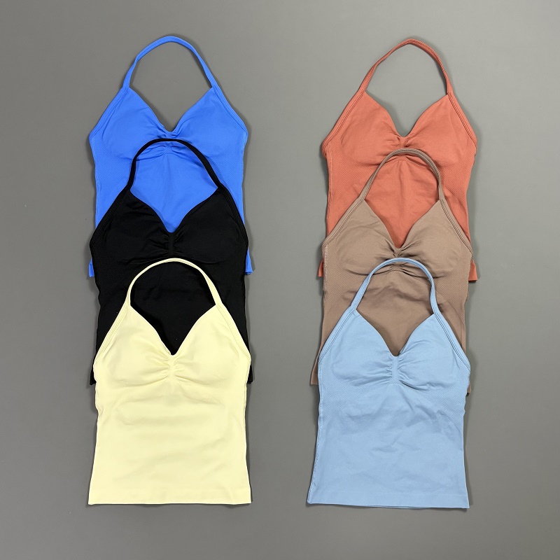 Sports Tank Top Women Halter V – Yoga Fitness Matte recenzja i cena
