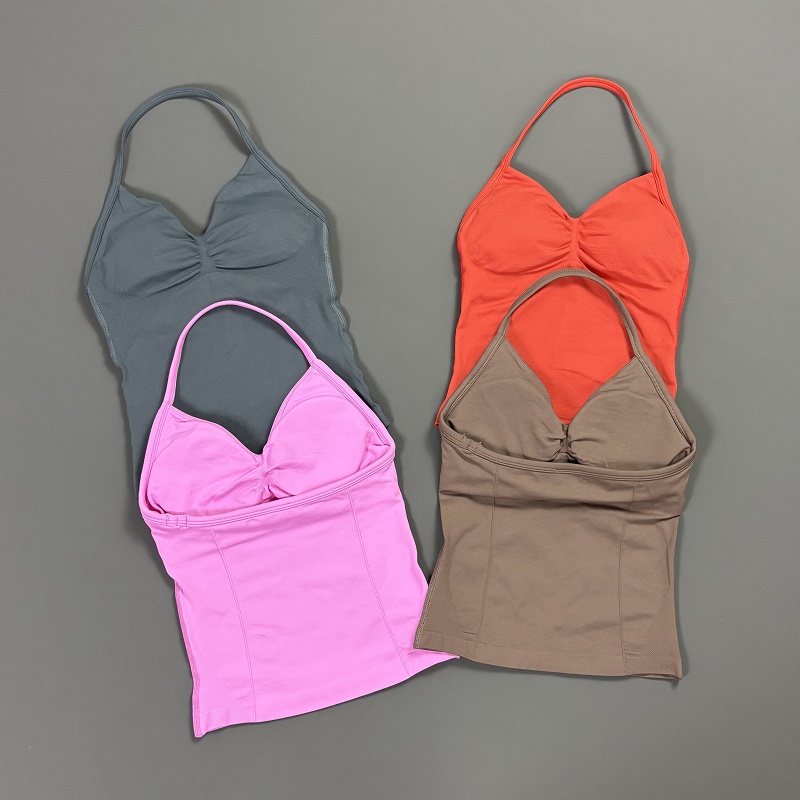 Sports Tank Top Women Halter V – Yoga Fitness Matte recenzja i cena