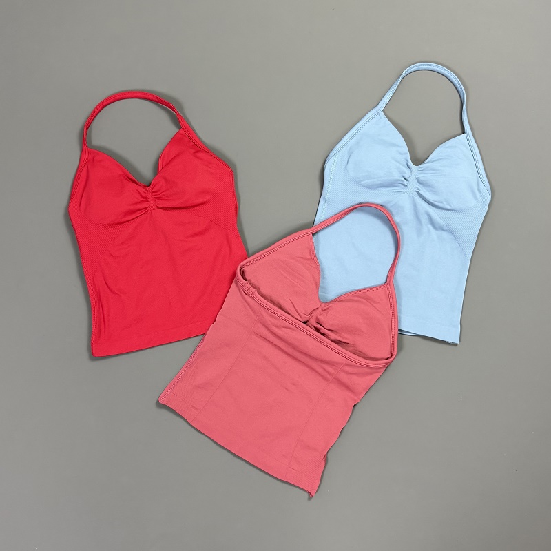 Sports Tank Top Women Halter V – Yoga Fitness Matte recenzja i cena