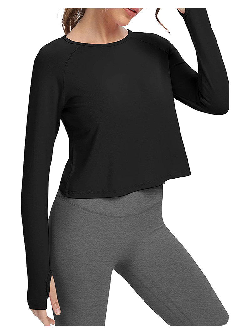 Women's Long Sleeve Yoga vest  – Yoga & Fitness Center recenzja i cena