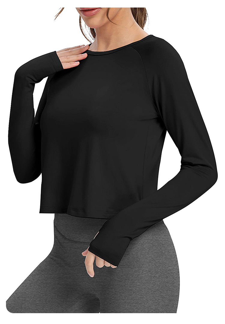 Women's Long Sleeve Yoga vest  – Yoga & Fitness Center recenzja i cena