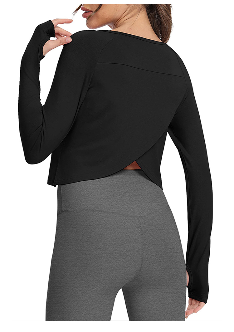Women's Long Sleeve Yoga vest  – Yoga & Fitness Center recenzja i cena