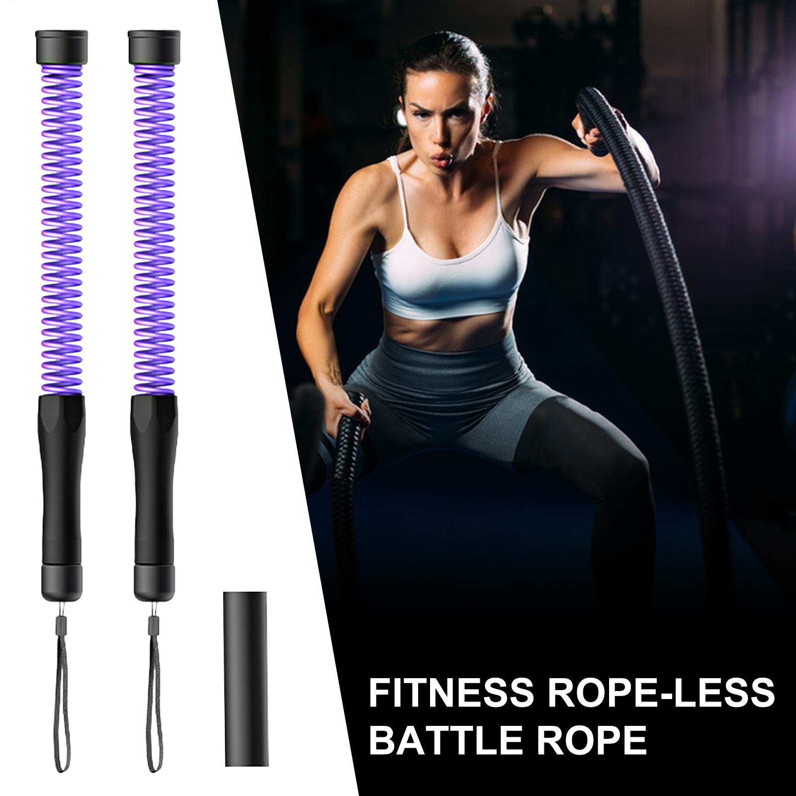 Black/Purple Battle Ropes Cord – Battle Rope Exercise recenzja i cena