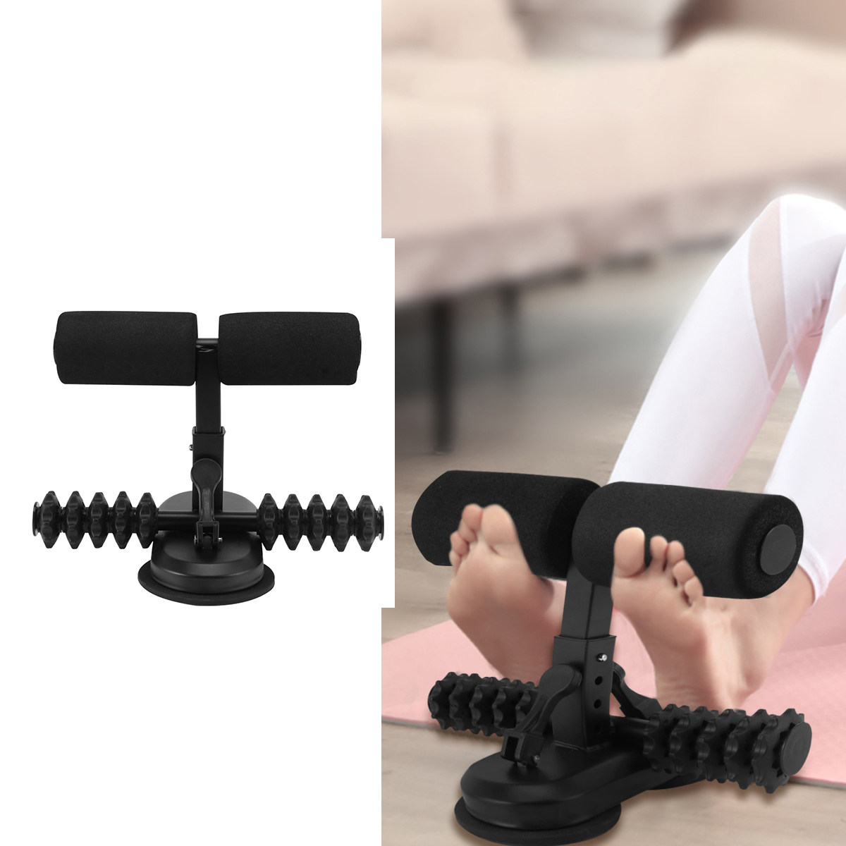 1Pcs Sucked Fixation Crunches  – Sit Up Bar Floor recenzja i cena