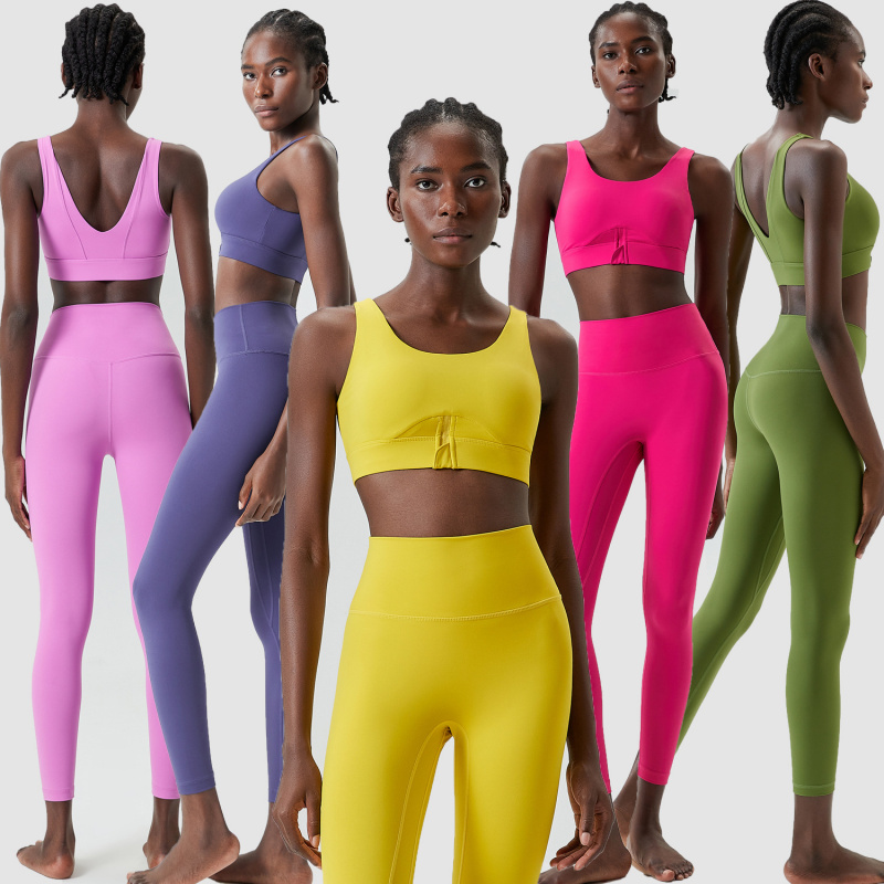 Two Pieces Set Zipper Yoga Spo – Yoga Fitness Plus recenzja i cena
