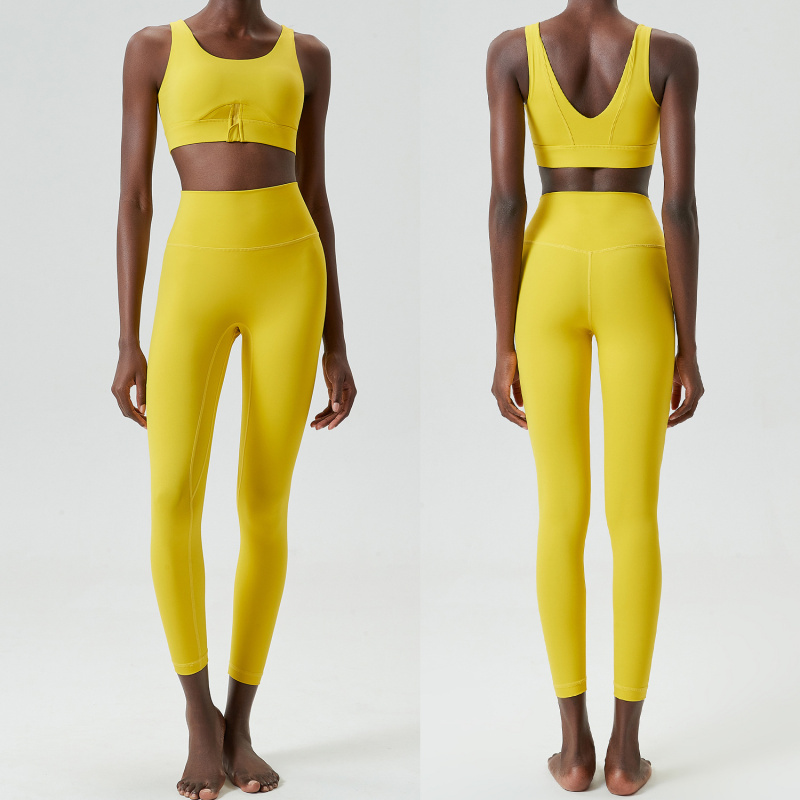 Two Pieces Set Zipper Yoga Spo – Yoga Fitness Plus recenzja i cena