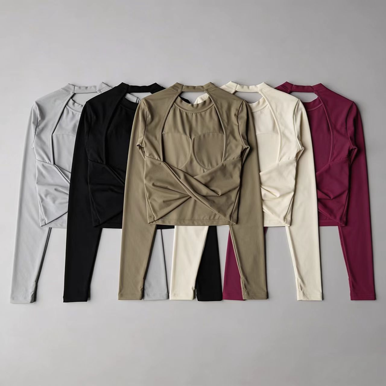 Women Long Sleeve Knotted Yoga – Yoga Fitness Matte recenzja i cena