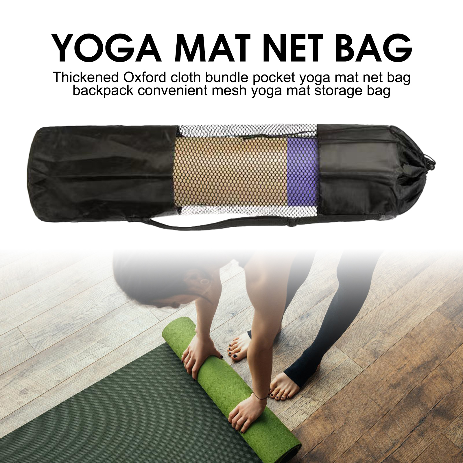 Yoga Mat Bag with Mesh Window  – Yoga Fitness Matte recenzja i cena