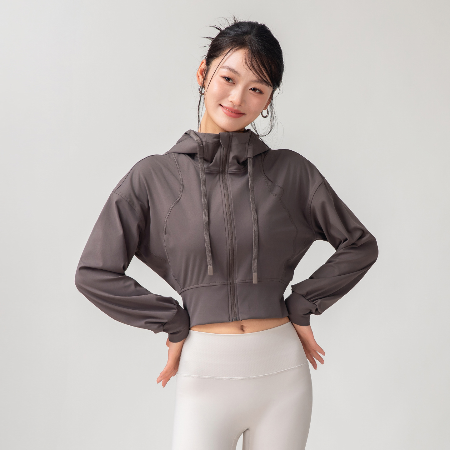 Women's Solid Color Casual Sta – Yoga & Fitness Center recenzja i cena