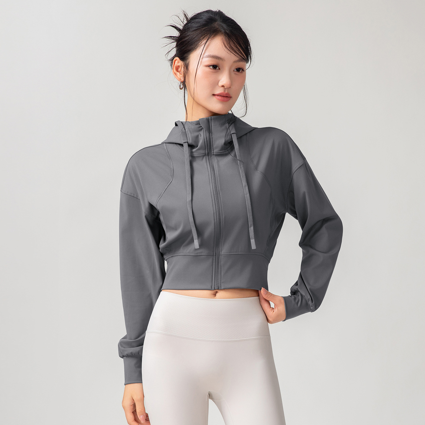 Women's Solid Color Casual Sta – Yoga & Fitness Center recenzja i cena