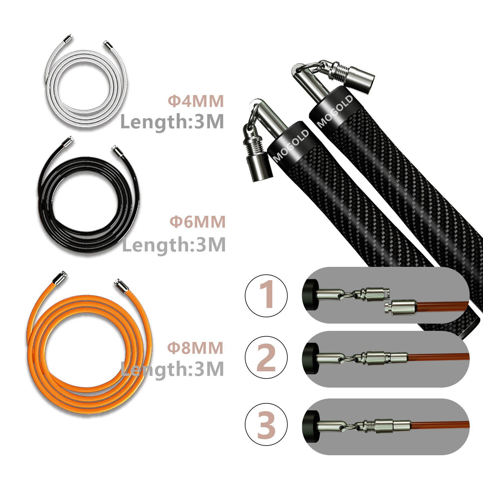 MOGOLD High-Speed Jump Rope |  – Speed Skipping Rope recenzja i cena