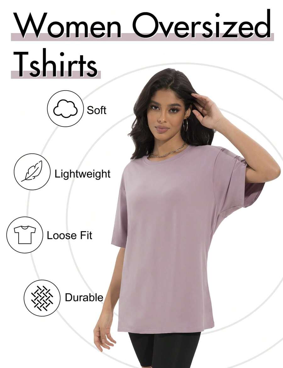 Plus Size Women Loose Fit Roun – Yoga Fitness Plus recenzja i cena