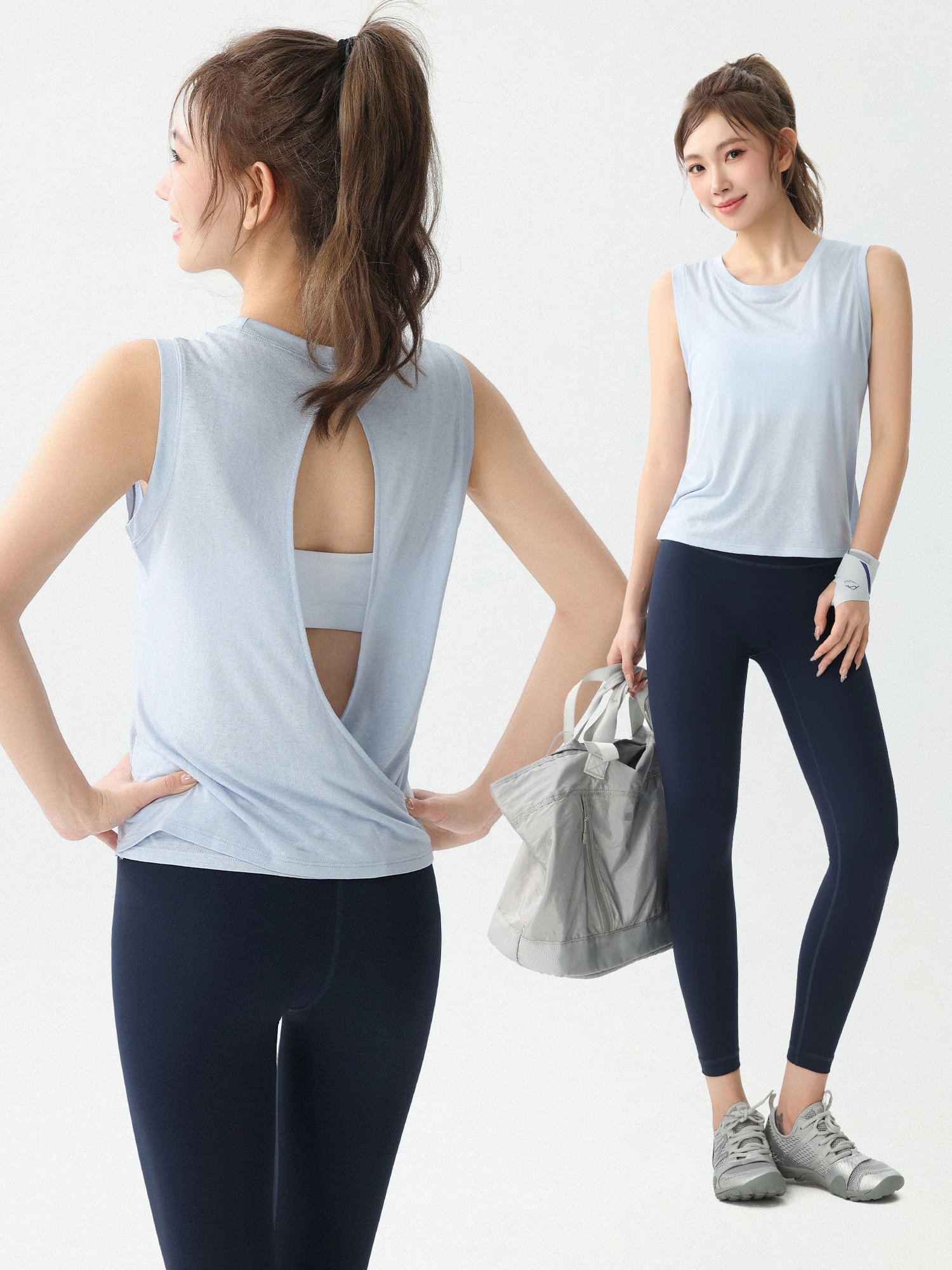 Summer Yoga Top Women's Sports – Yoga Fitness Training recenzja i cena
