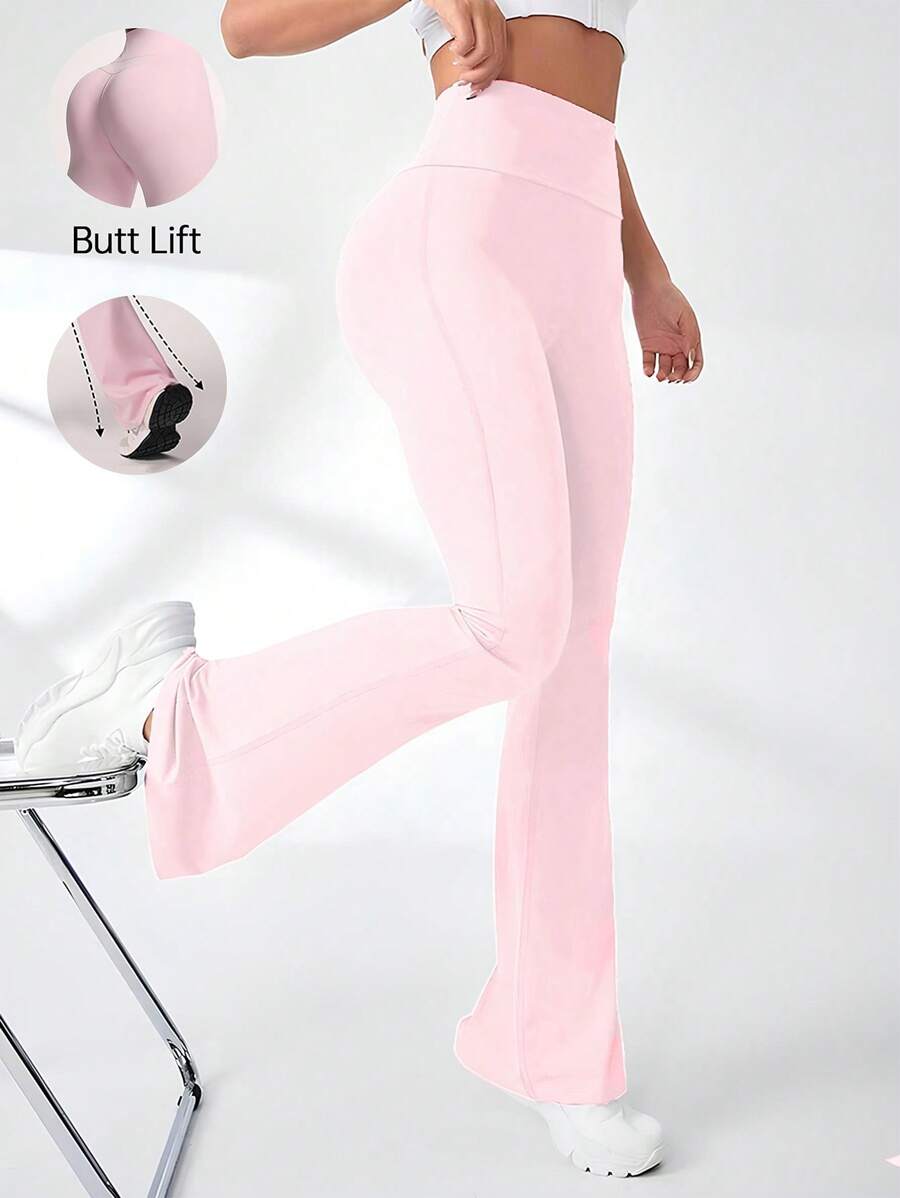 High Waisted Tummy Control Pea – Yoga Fitness Leggings recenzja i cena