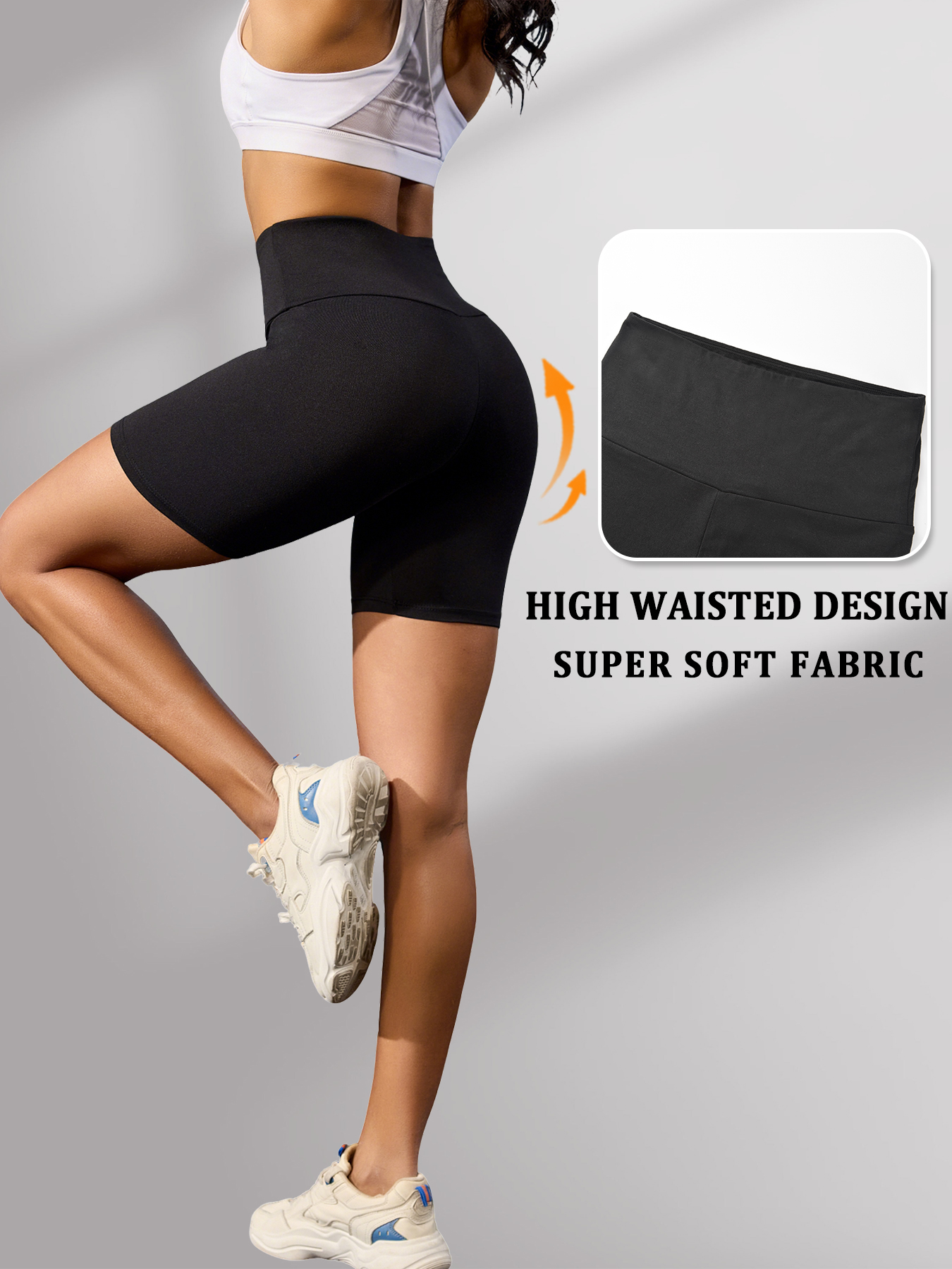 Plus Size Biker shorts for Wom – Yoga Fitness Leggings recenzja i cena