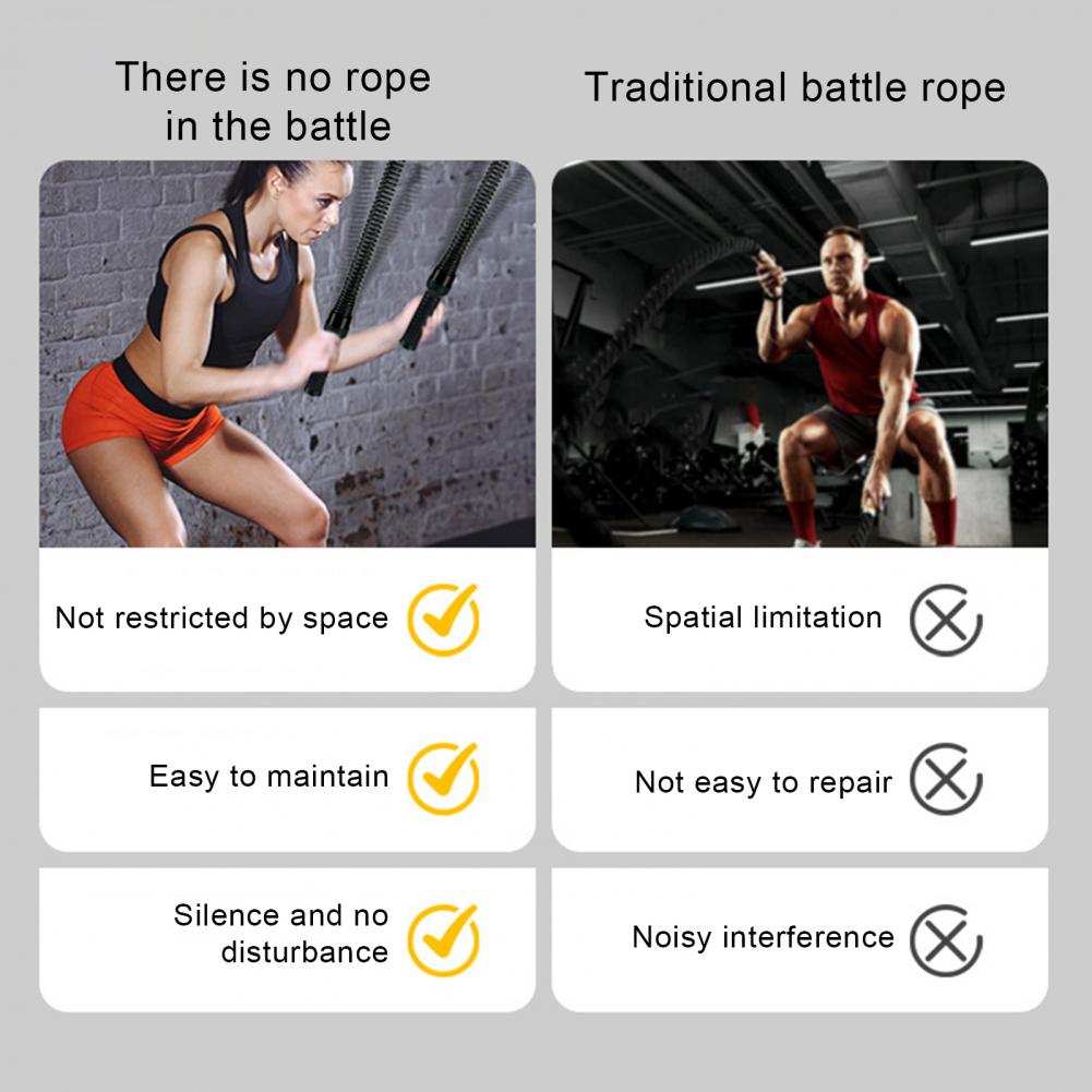 Portable Fitness Rope Portable – Battle Rope Exercise recenzja i cena