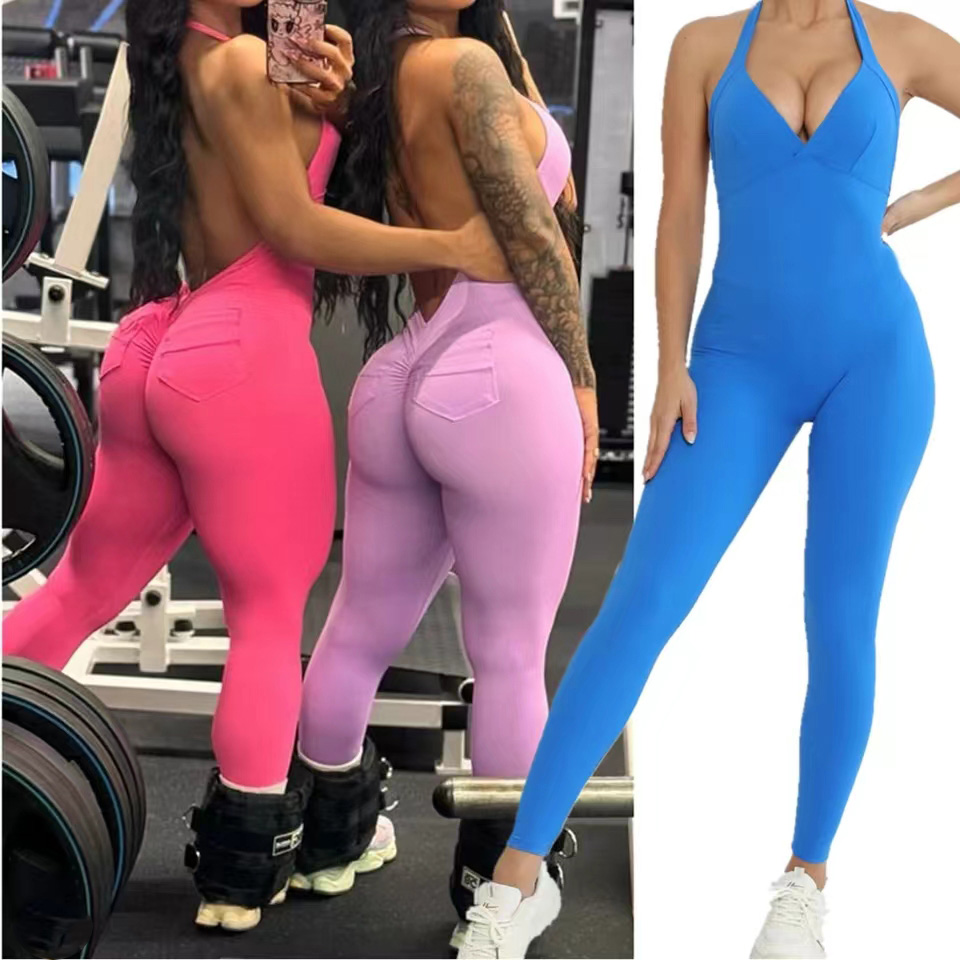 Pad Halter V Scrunch Romper Wo – Yoga Fitness Matte recenzja i cena