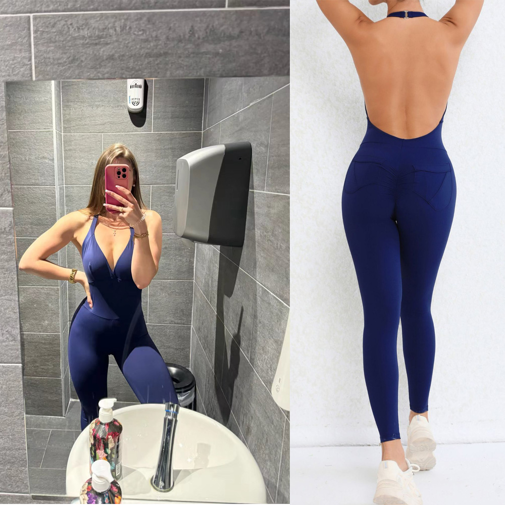 Pad Halter V Scrunch Romper Wo – Yoga Fitness Matte recenzja i cena