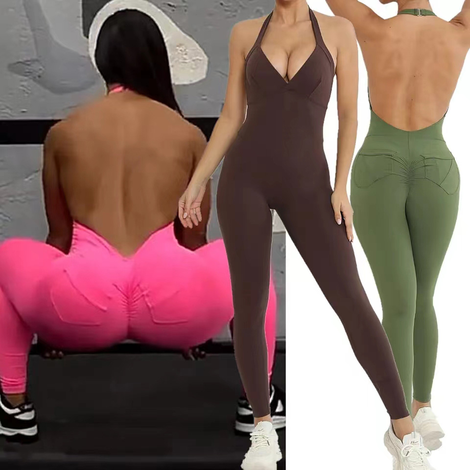 Pad Halter V Scrunch Romper Wo – Yoga Fitness Matte recenzja i cena