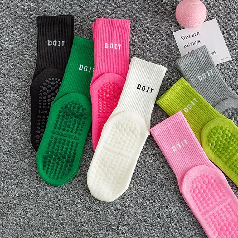 3Pairs Cotton Breathable Mid-c – Yoga Fitness Training recenzja i cena
