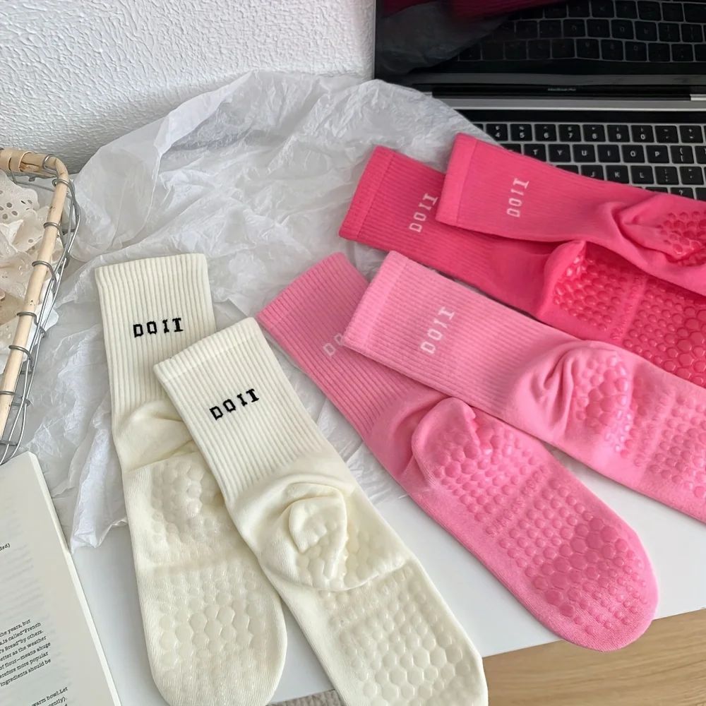 3Pairs Cotton Breathable Mid-c – Yoga Fitness Training recenzja i cena