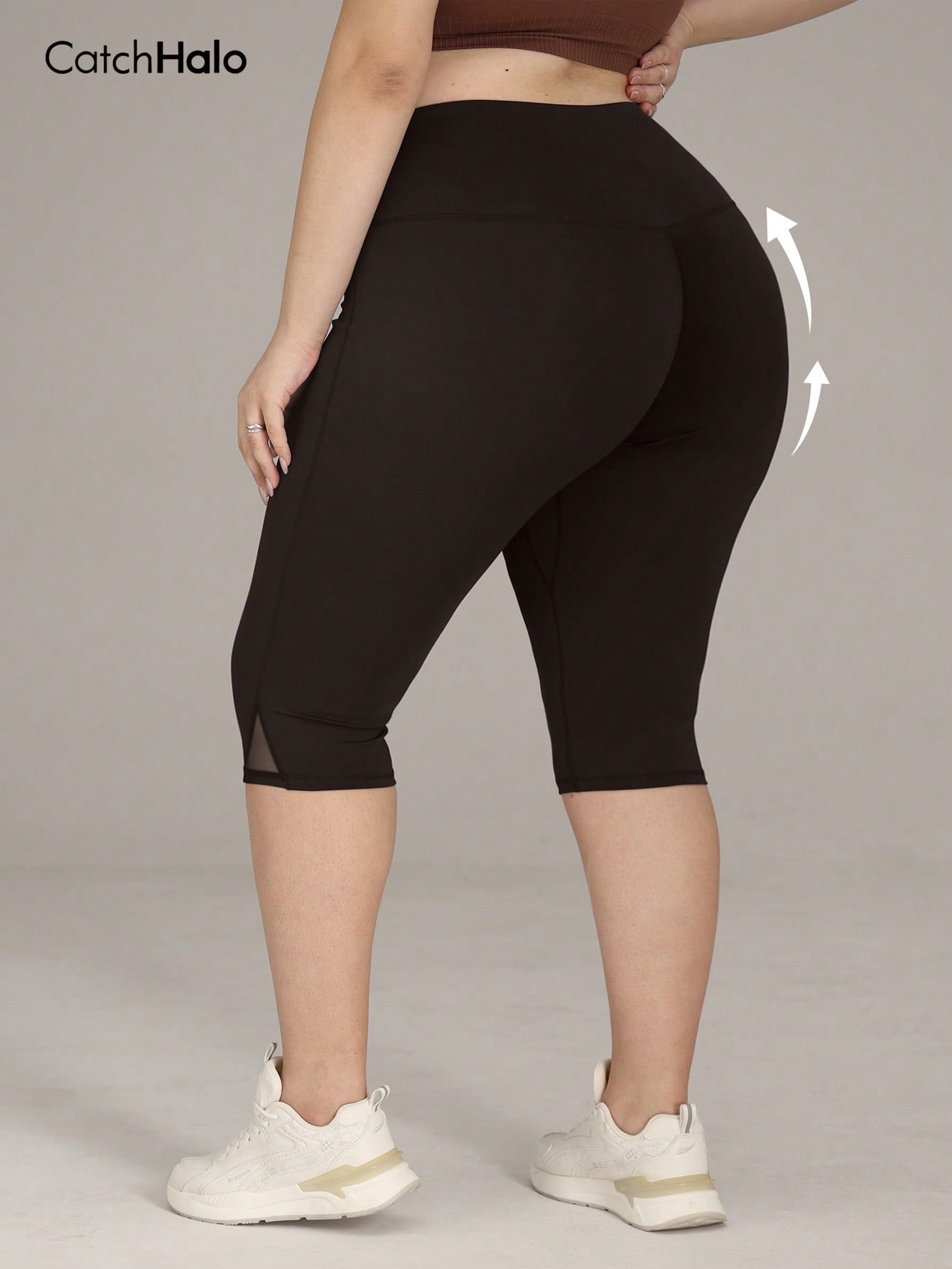 Plus Size Gym Leggings Women M – Yoga Fitness Leggings recenzja i cena