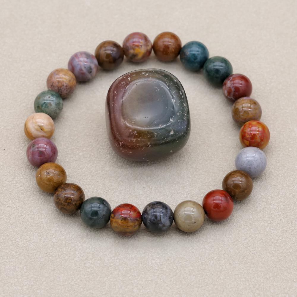 8mm Natural Stone Ocean Jasper – Yoga Health & Fitness Centre recenzja i cena