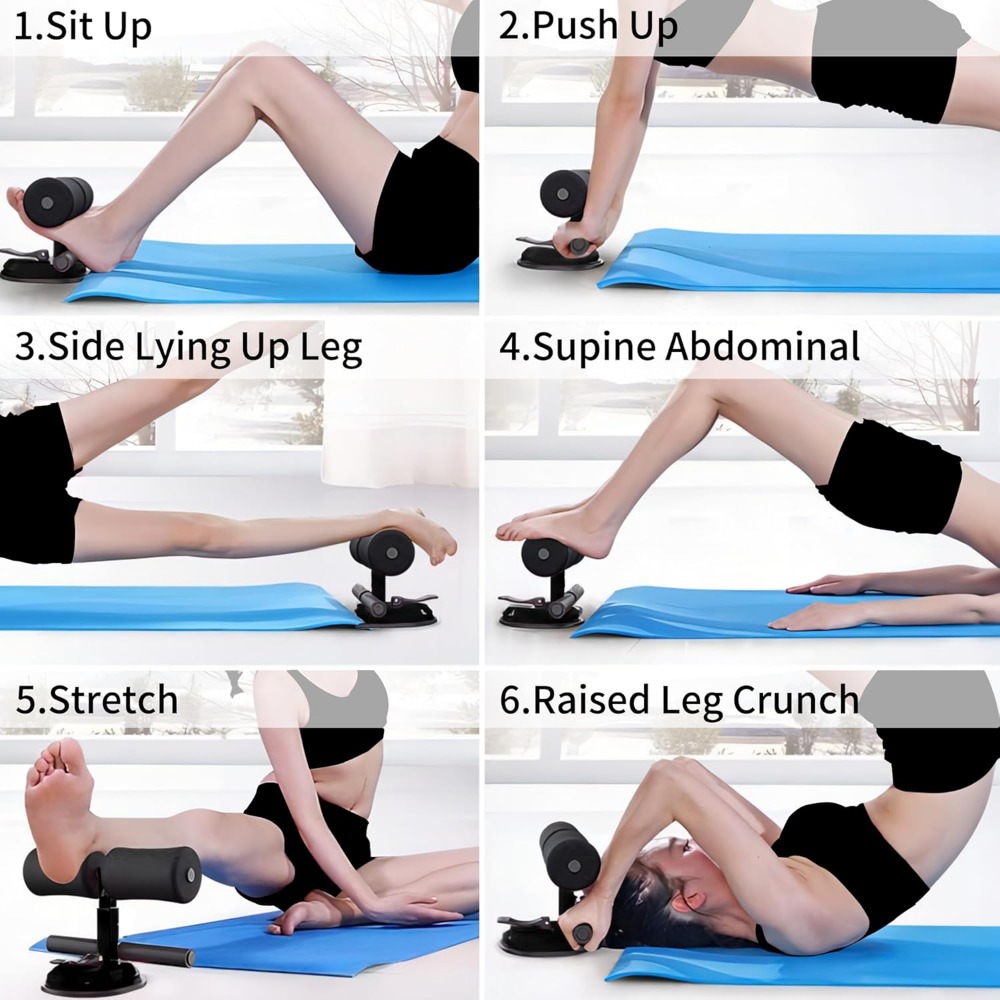 Sit Up Bar,Portable Adjustable – Sit Up Bar Floor recenzja i cena