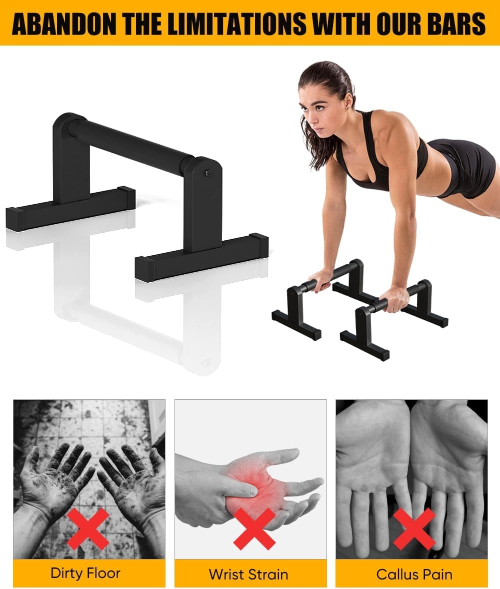 Heavy Duty Push Up Bars, Non-s – Sit Up Bar Floor recenzja i cena
