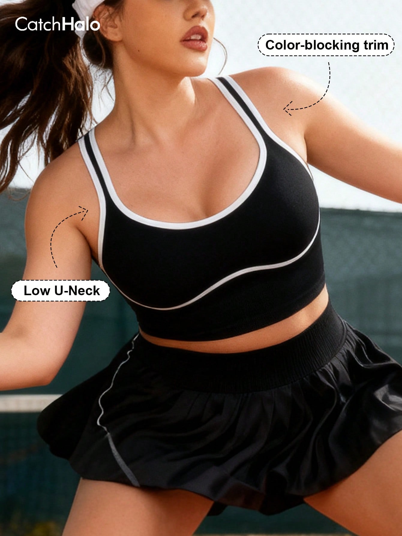 Women Plus Size Seamless Brale – Yoga Fitness Plus recenzja i cena