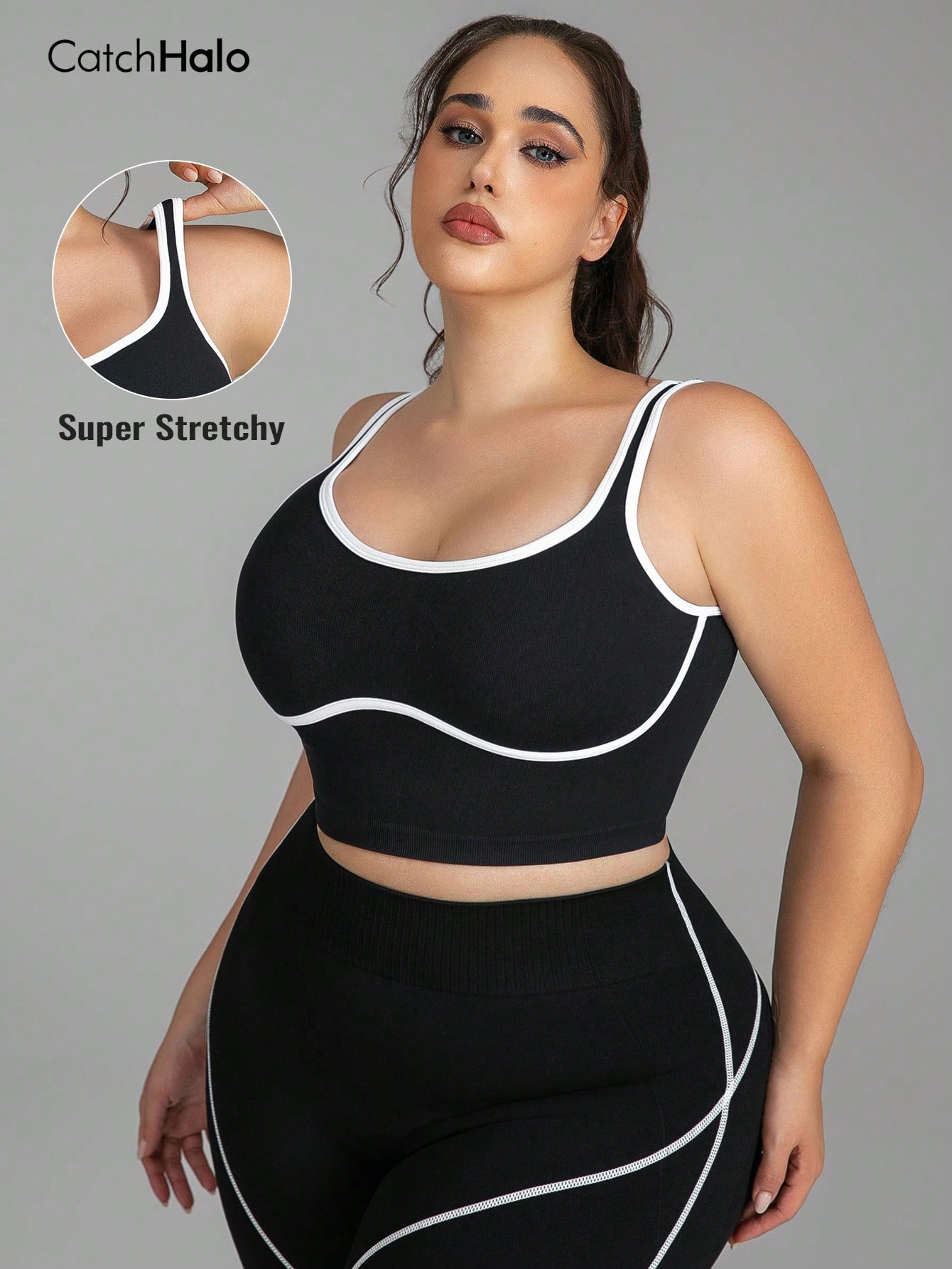 Women Plus Size Seamless Brale – Yoga Fitness Plus recenzja i cena