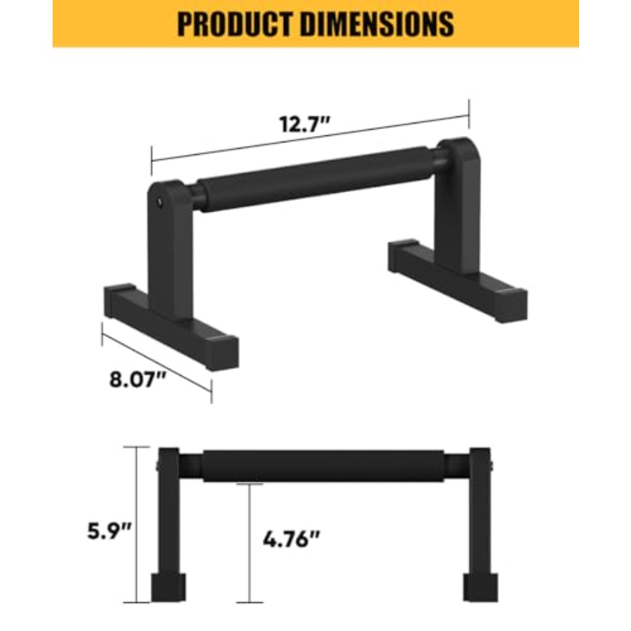 Push Up Bars, Heavey Duty Para – Sit Up Bar Floor recenzja i cena