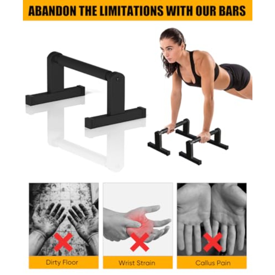 Push Up Bars, Heavey Duty Para – Sit Up Bar Floor recenzja i cena