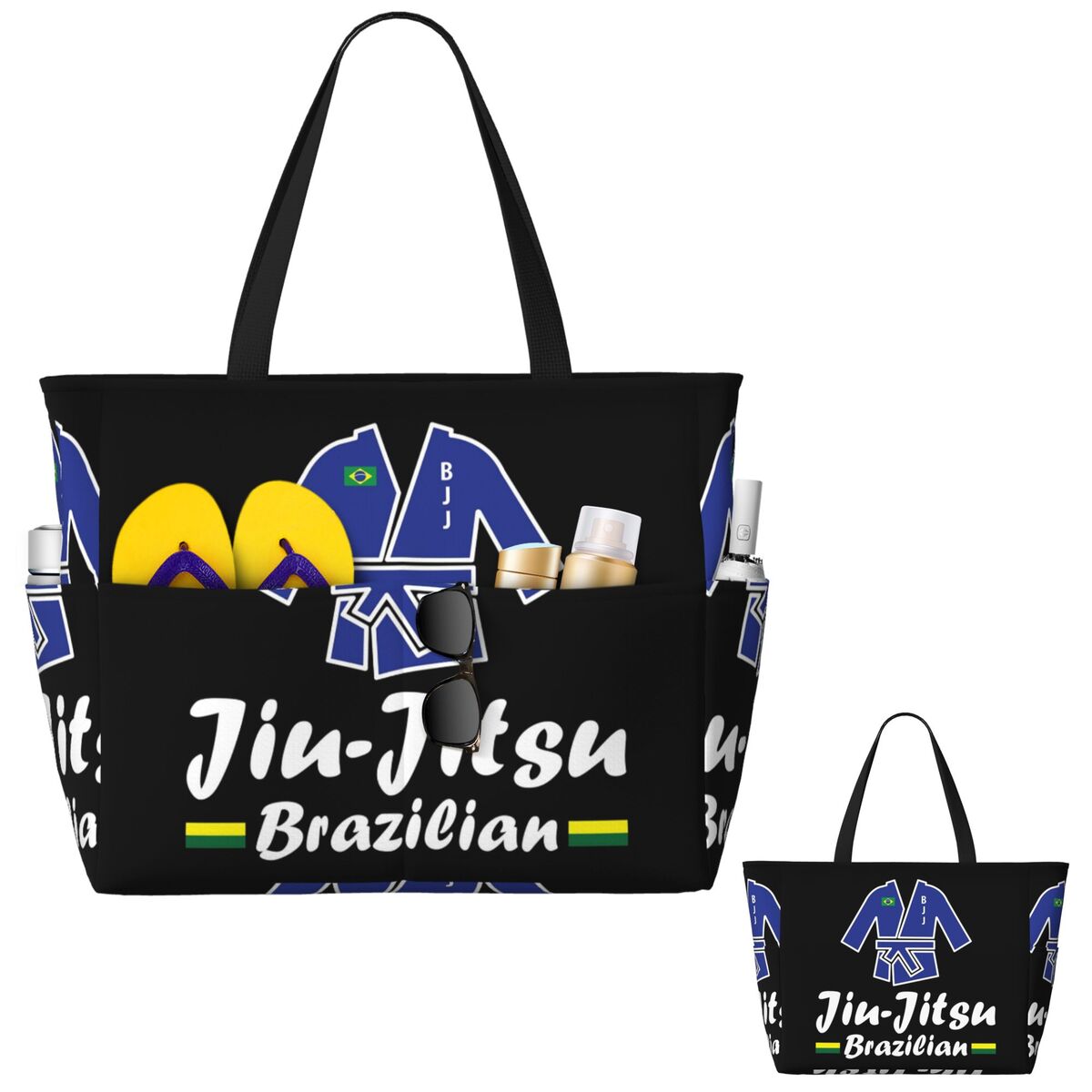 Jiu-Jitsu Beach Tote Bag Sport – Yoga Fitness Jiu Jitsu recenzja i cena