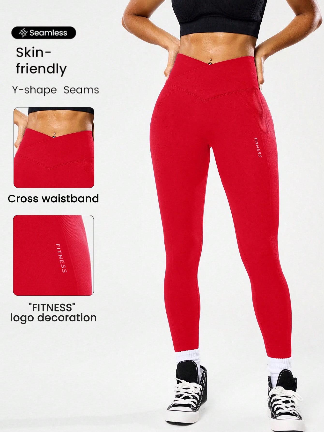 High-waisted seamless yoga leg – Yoga Fitness Leggings recenzja i cena