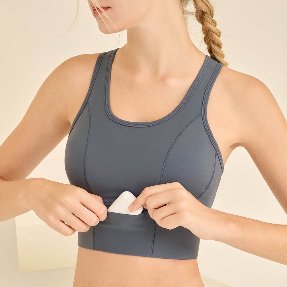 Longline Sports Bra with Pocke – Yoga Fitness Plus recenzja i cena