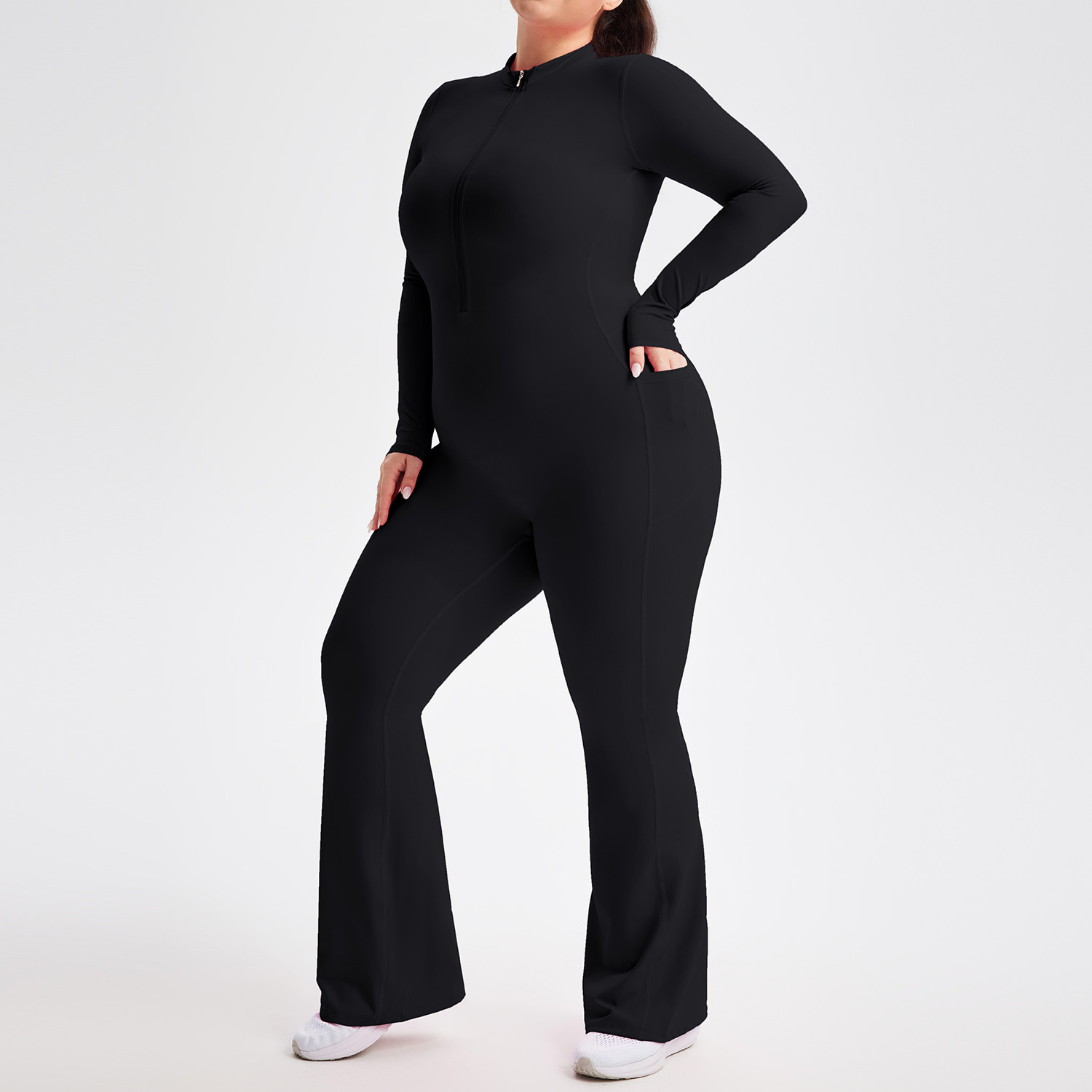 Plus Size Jumpsuit Yoga Sport  – Yoga Fitness Plus recenzja i cena