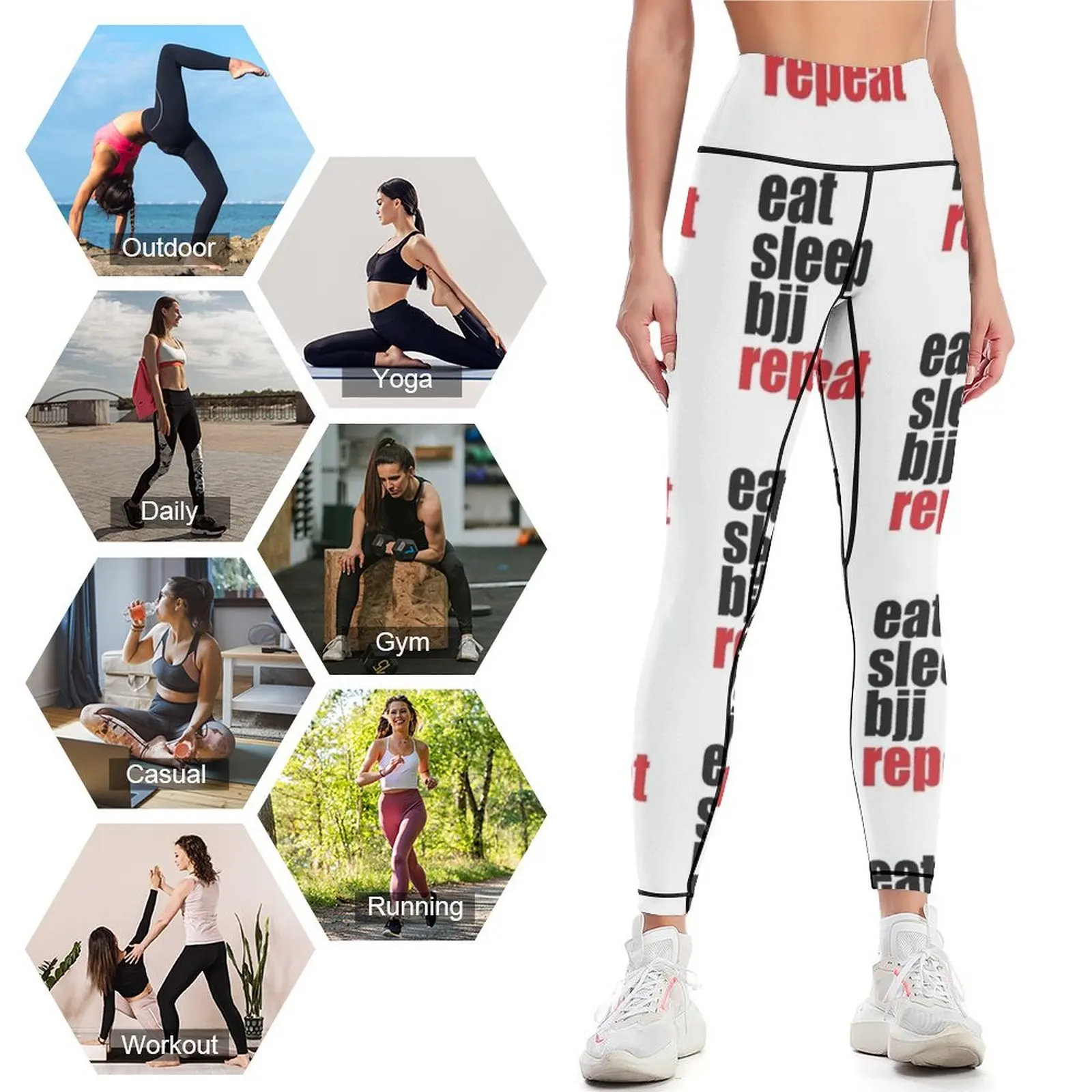 Brazilian Jiu Jitsu (BJJ) Legg – Yoga Fitness Jiu Jitsu recenzja i cena