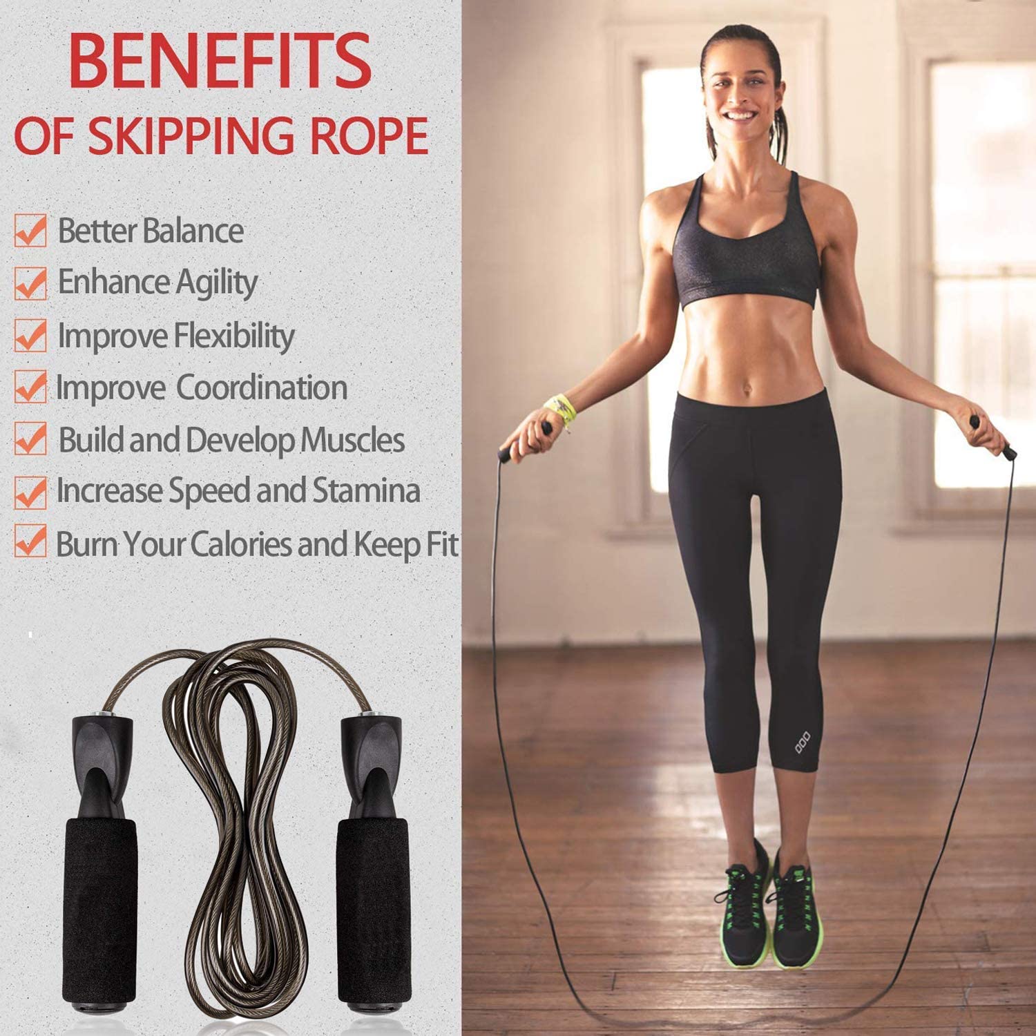 Professional Crossfit Speed Sk – Speed Skipping Rope recenzja i cena